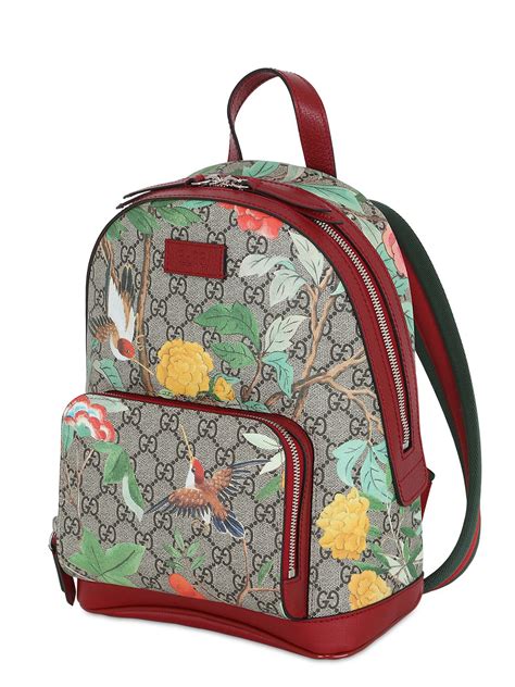 gucci backpack birds|men's gucci backpacks.